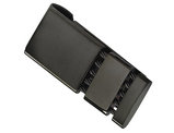 Men's Stainless Steel Black-Plated Money Clip