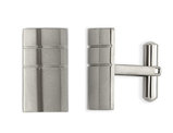 Men's Chisel Titanium Cuff Links
