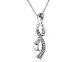 Sterling Silver Infinity Pendant Necklace with Chain