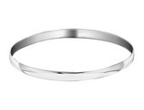 Sterling Silver Slip On Solid Bangle Bracelet (4.5mm)